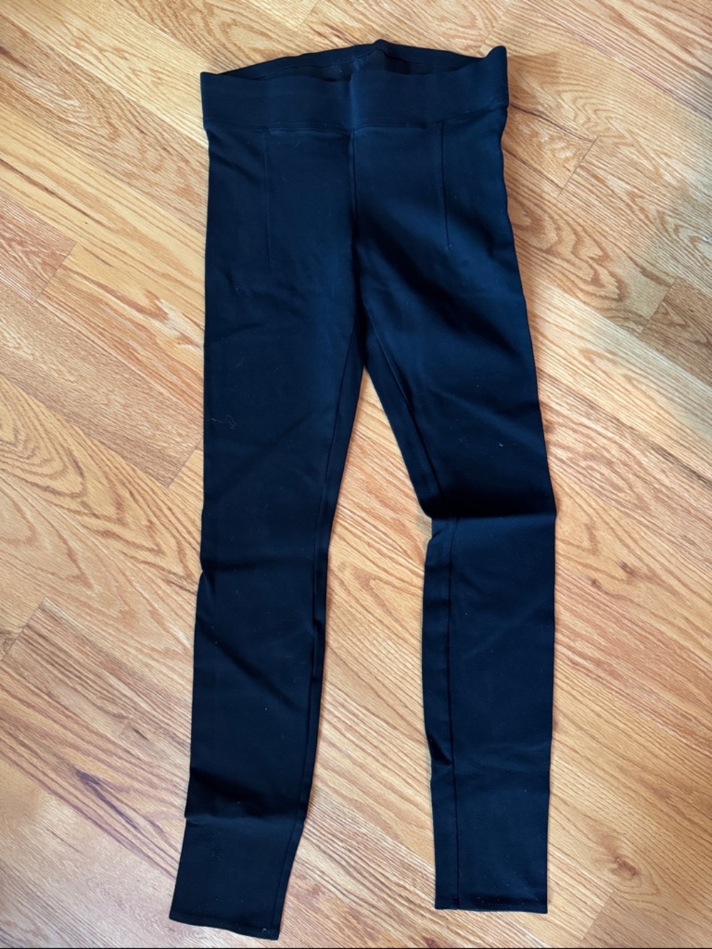 Helmut Lang Black High-Waist Leggings